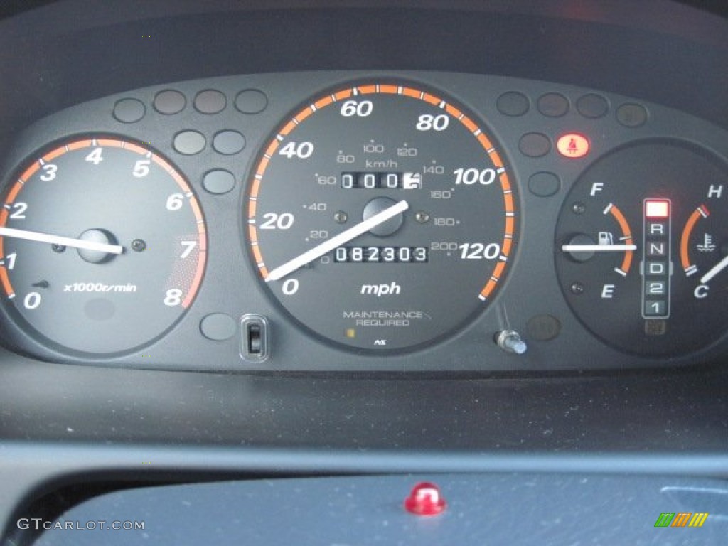 2001 Honda CR-V EX 4WD Gauges Photo #75408929
