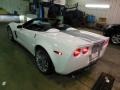 2013 Arctic White/60th Anniversary Pearl Silver Blue Stripes Chevrolet Corvette 427 Convertible Collector Edition  photo #6