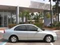 2004 Opal Silver Blue Metallic Honda Civic Hybrid Sedan  photo #2