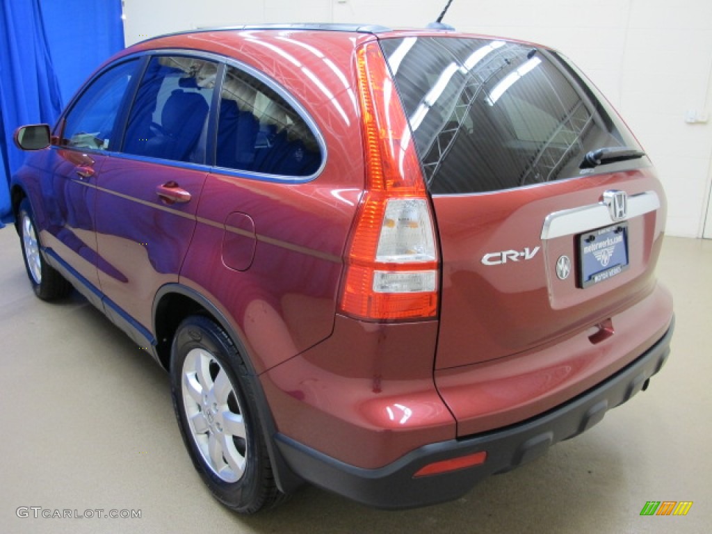 2008 CR-V EX-L 4WD - Tango Red Pearl / Gray photo #6