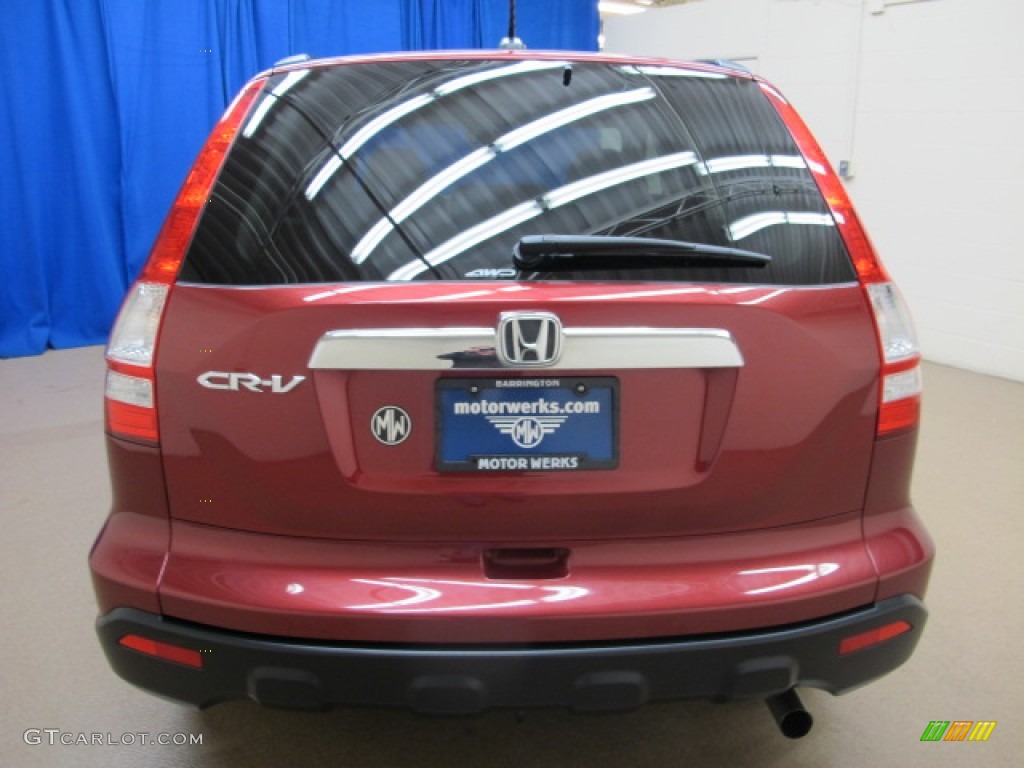 2008 CR-V EX-L 4WD - Tango Red Pearl / Gray photo #7