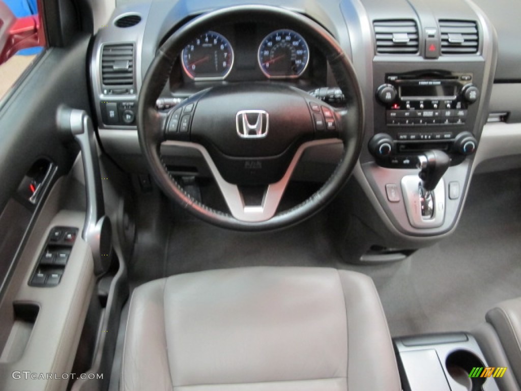 2008 CR-V EX-L 4WD - Tango Red Pearl / Gray photo #25