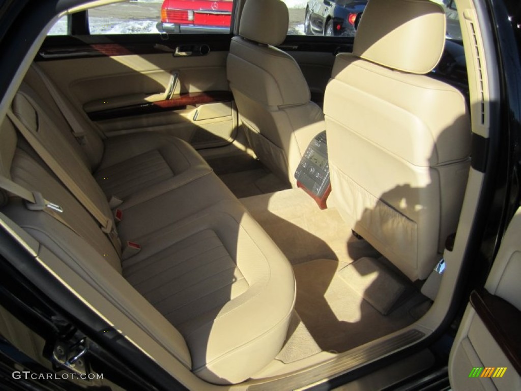 Sonnen Beige Interior 2004 Volkswagen Phaeton W12 4Motion Sedan Photo #75411075
