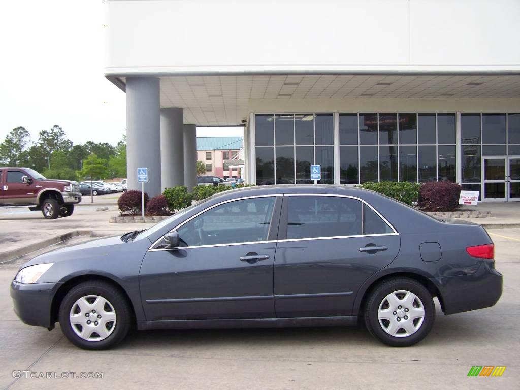 2005 Accord LX Sedan - Graphite Pearl / Gray photo #8