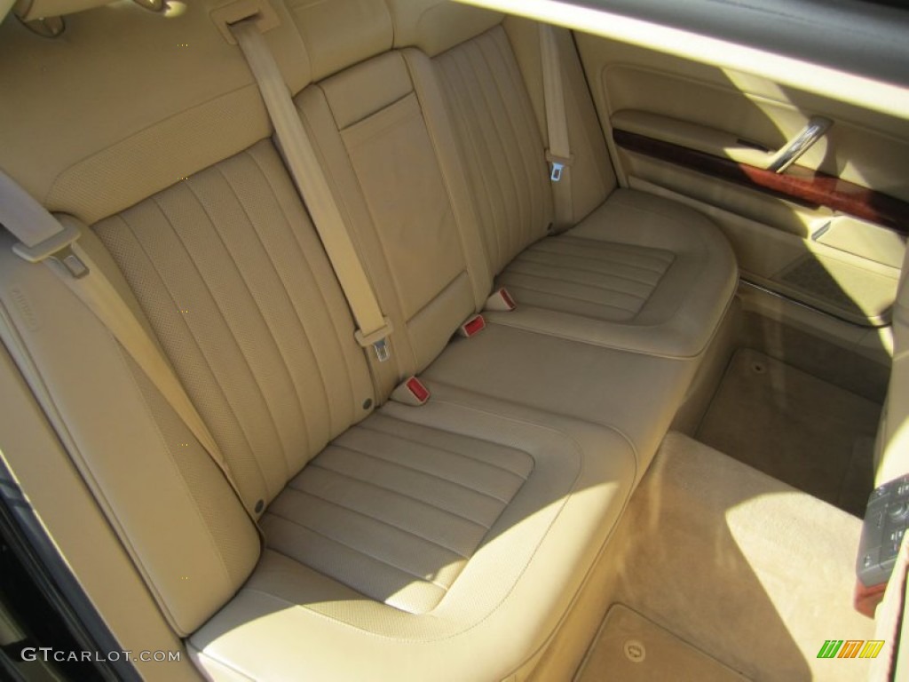 2004 Volkswagen Phaeton W12 4Motion Sedan Rear Seat Photo #75411095