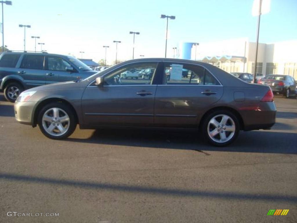 2006 Accord EX V6 Sedan - Carbon Bronze Pearl / Ivory photo #3