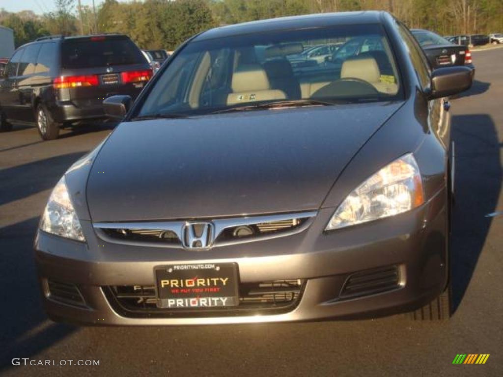 2006 Accord EX V6 Sedan - Carbon Bronze Pearl / Ivory photo #7