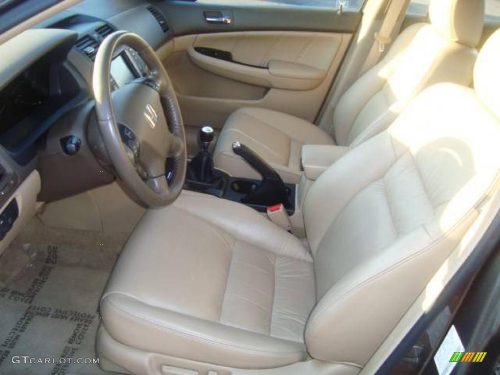 2006 Accord EX V6 Sedan - Carbon Bronze Pearl / Ivory photo #8