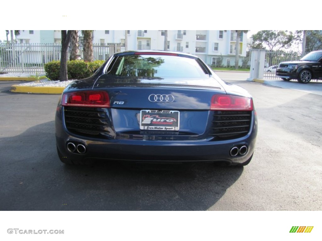 2009 R8 4.2 FSI quattro - Mugello Blue Pearl Effect / Fine Nappa Tuscan Brown Leather photo #15