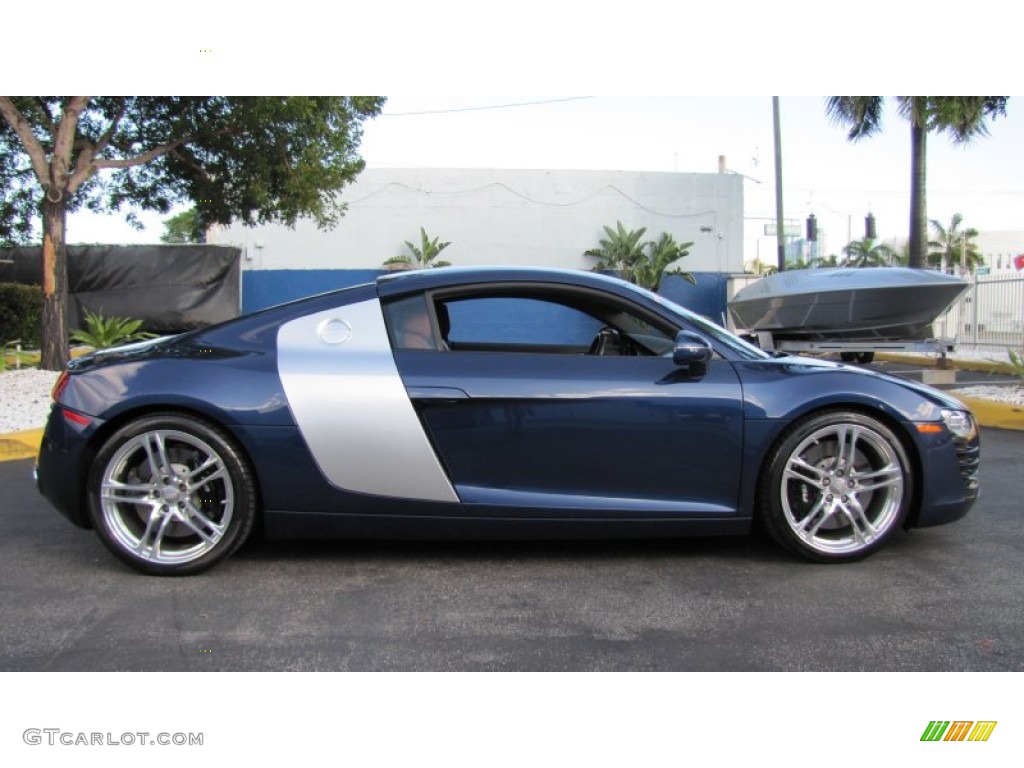 Mugello Blue Pearl Effect 2009 Audi R8 4.2 FSI quattro Exterior Photo #75412409