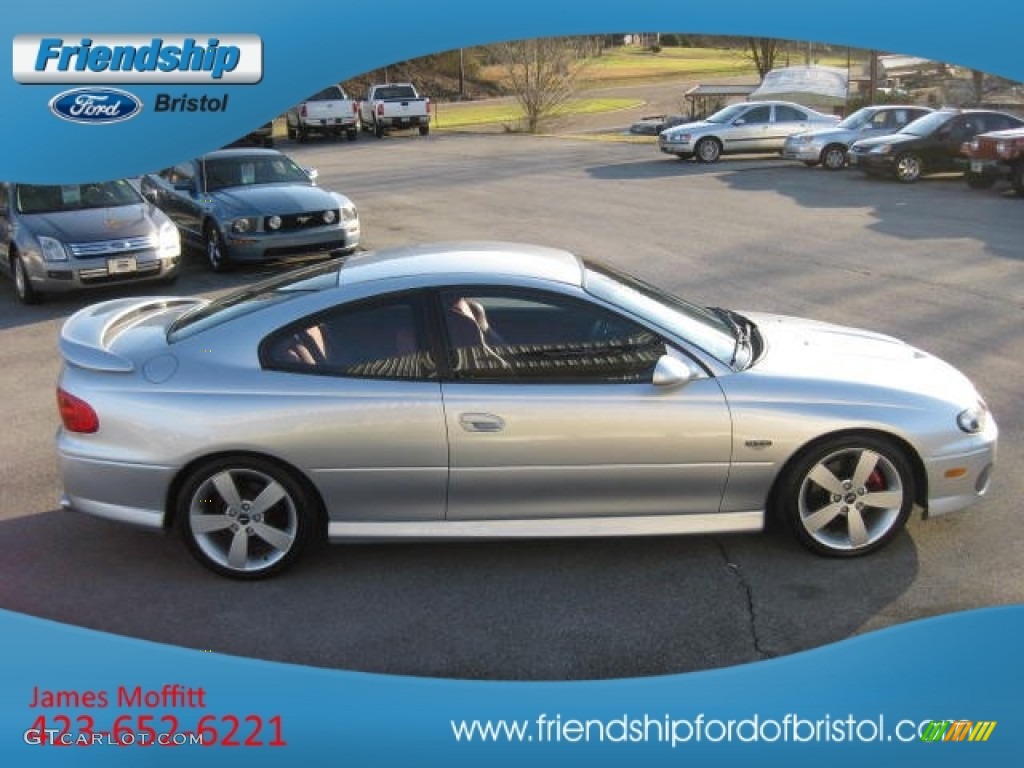 2005 GTO Coupe - Quicksilver Metallic / Red photo #5