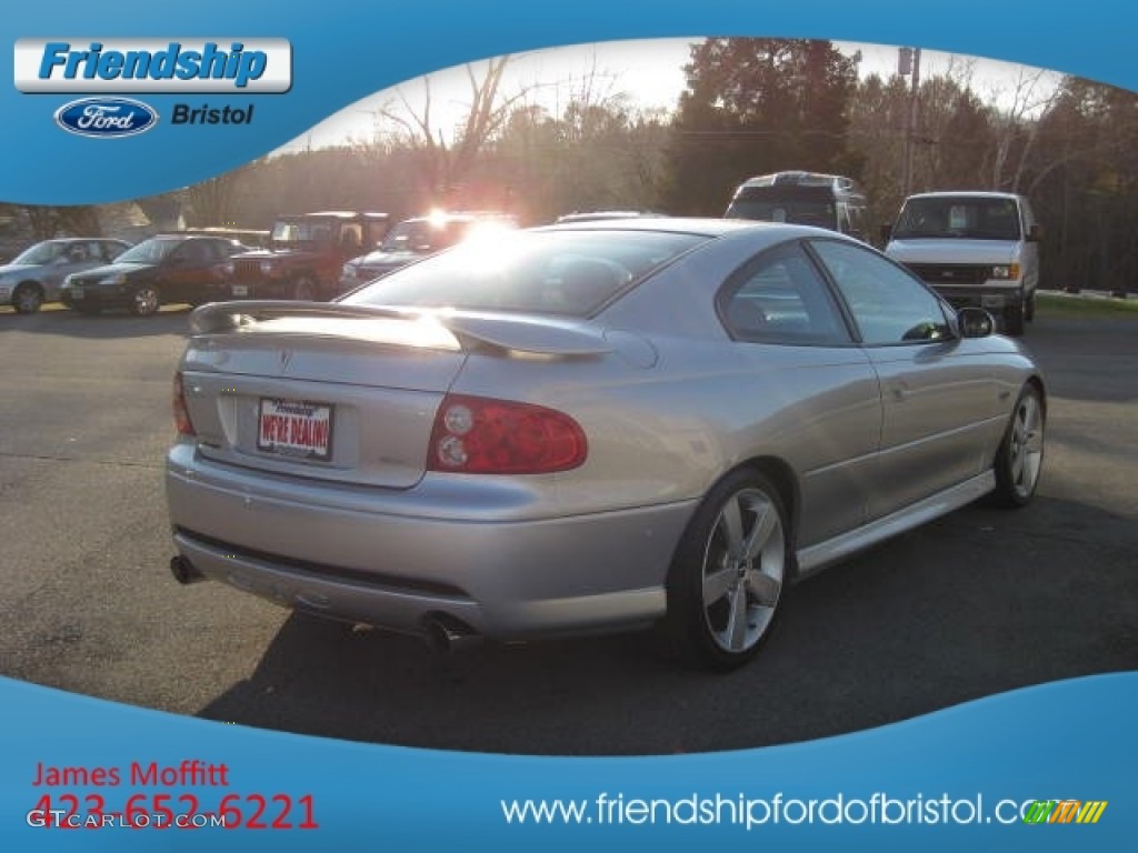 2005 GTO Coupe - Quicksilver Metallic / Red photo #6