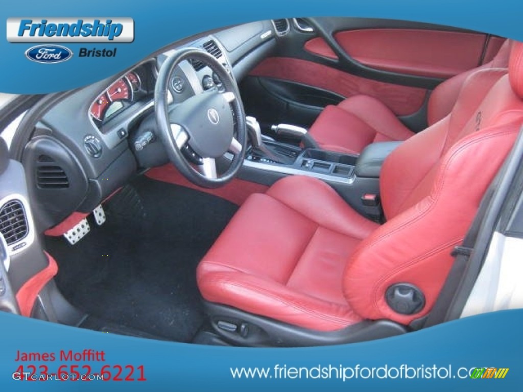 2005 GTO Coupe - Quicksilver Metallic / Red photo #11