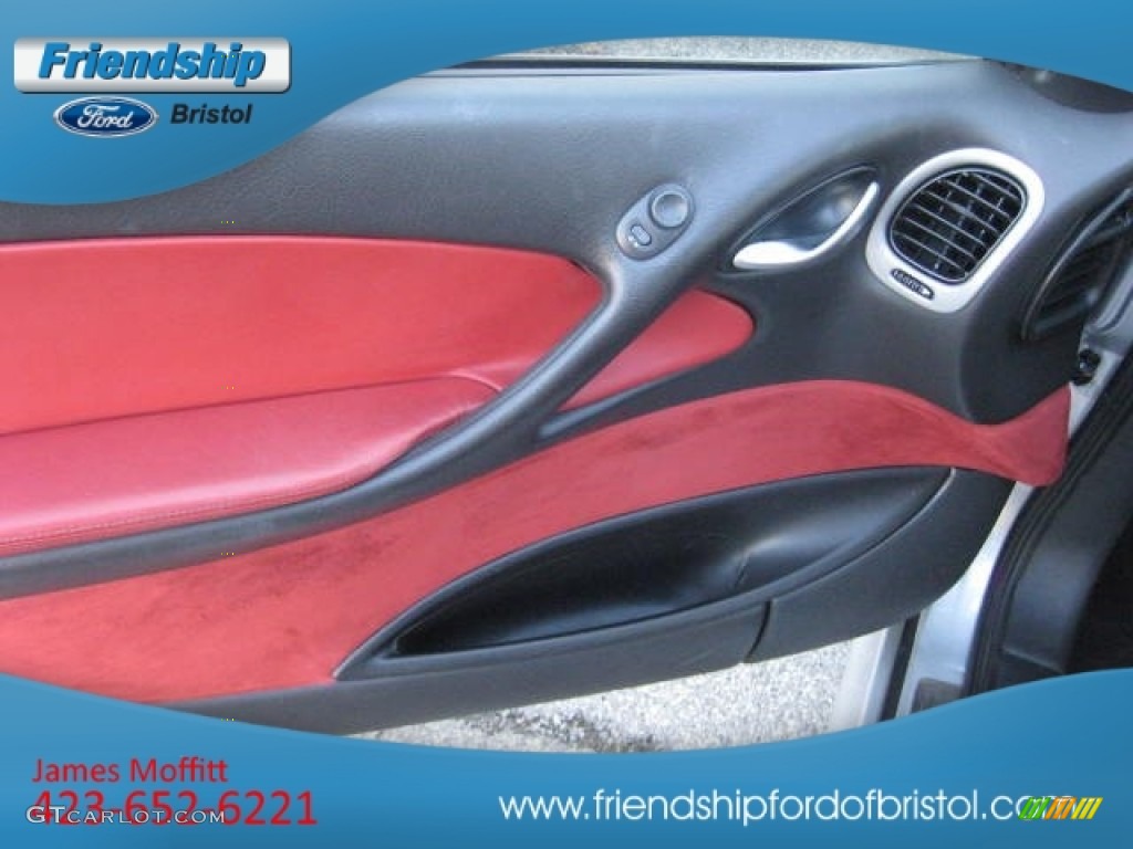 2005 GTO Coupe - Quicksilver Metallic / Red photo #13