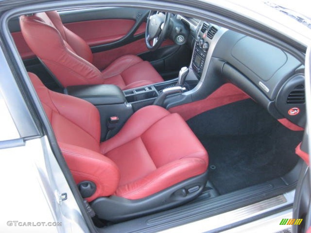 2005 GTO Coupe - Quicksilver Metallic / Red photo #17