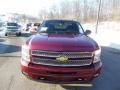 2013 Deep Ruby Metallic Chevrolet Silverado 1500 LT Extended Cab 4x4  photo #3