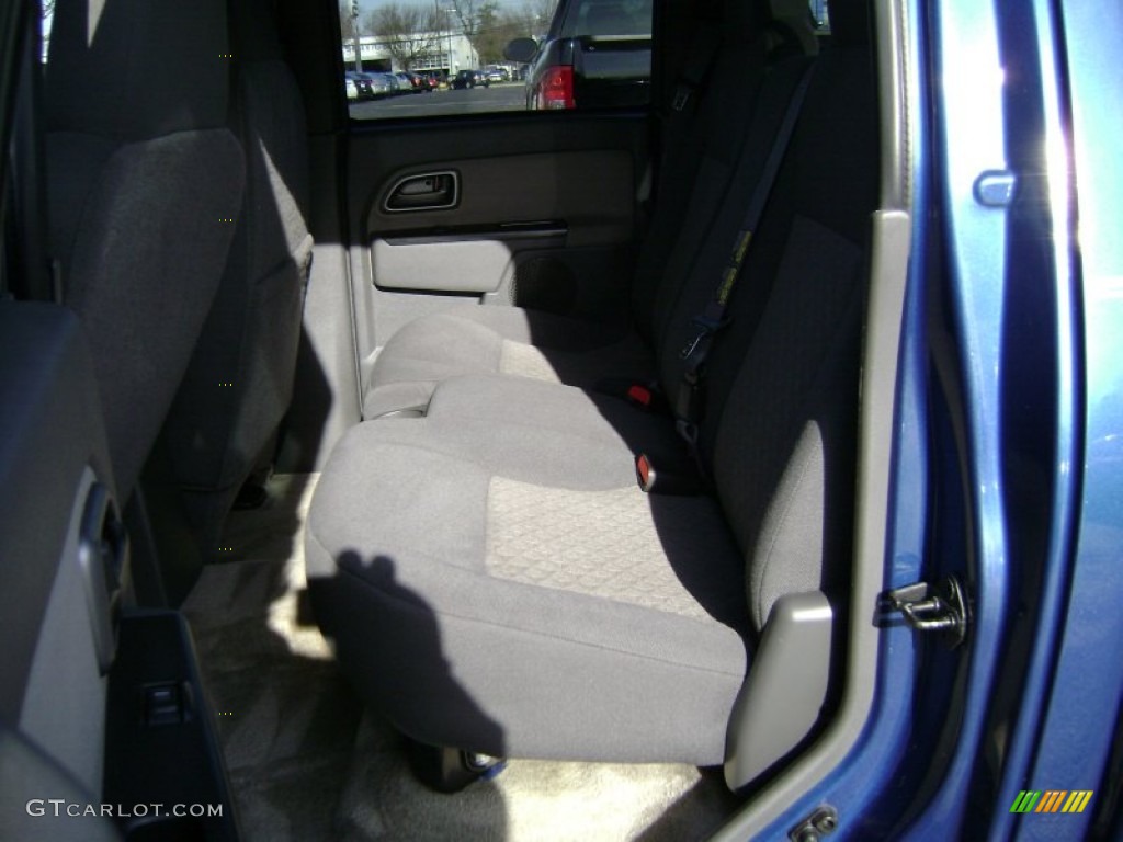 2005 Canyon SLE Crew Cab 4x4 - Superior Blue Metallic / Dark Pewter photo #11