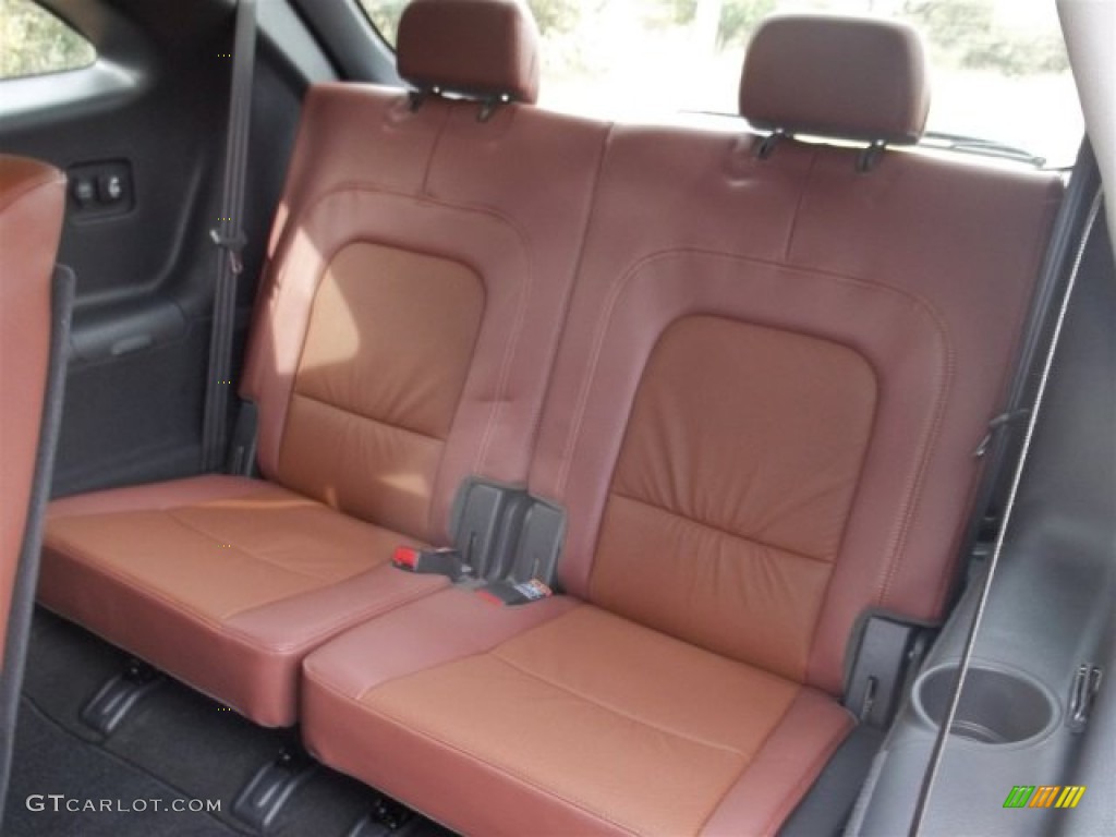 Saddle Interior 2012 Hyundai Veracruz Limited Photo #75415089
