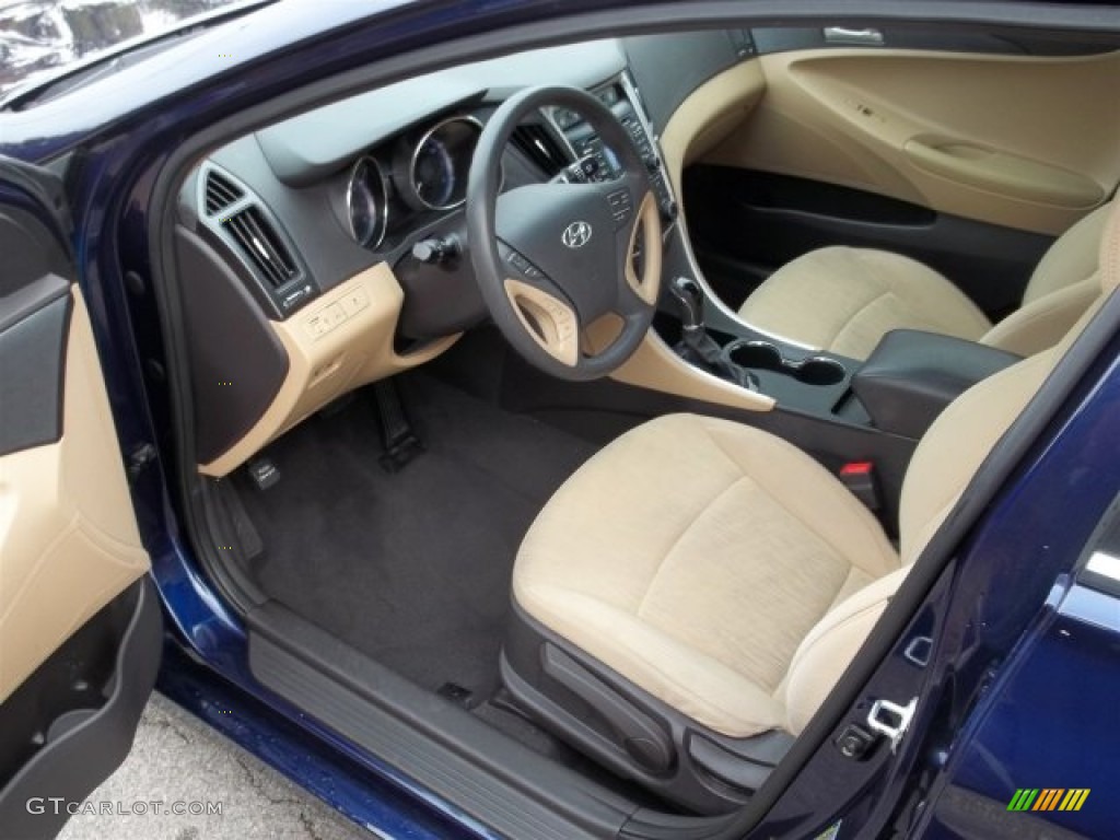 Camel Interior 2011 Hyundai Sonata GLS Photo #75415569