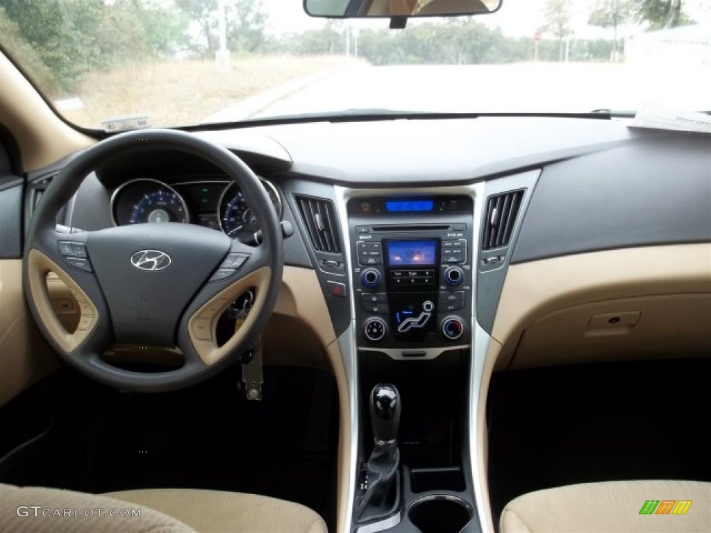 2011 Hyundai Sonata GLS Camel Dashboard Photo #75415608