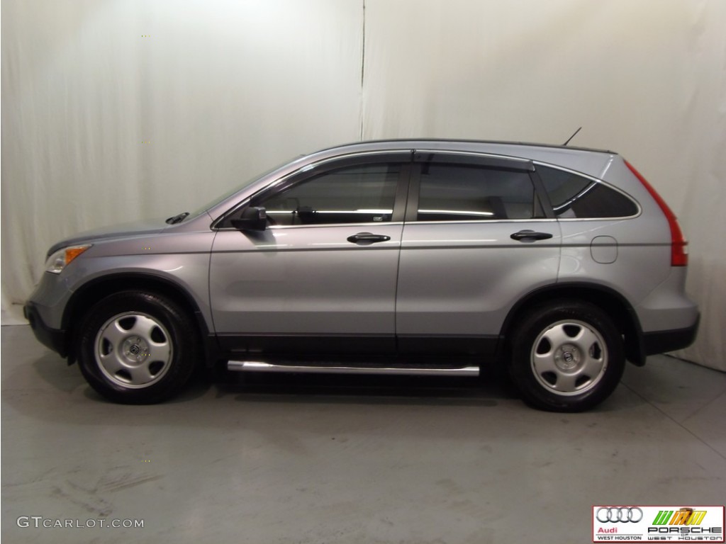 2008 CR-V LX - Whistler Silver Metallic / Gray photo #5