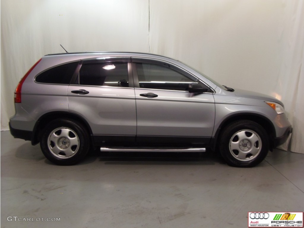 2008 CR-V LX - Whistler Silver Metallic / Gray photo #6