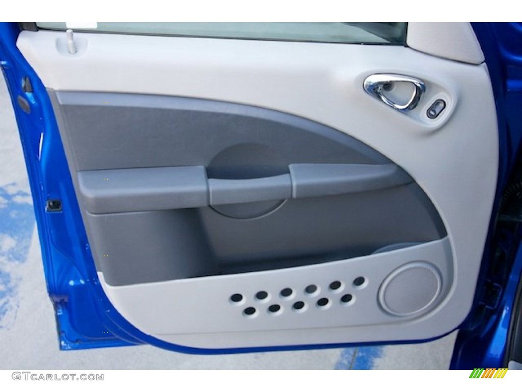 2006 Chrysler PT Cruiser Limited Pastel Slate Gray Door Panel Photo #75415824
