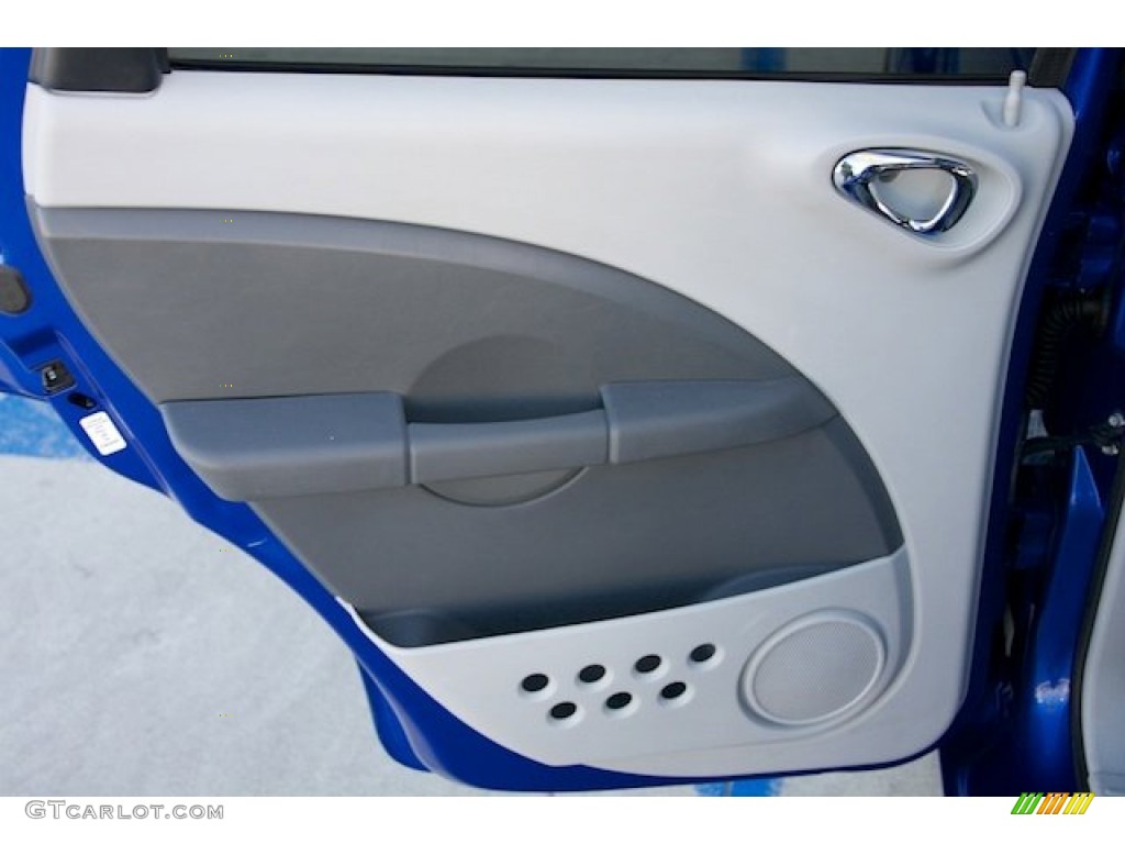 2006 Chrysler PT Cruiser Limited Pastel Slate Gray Door Panel Photo #75415841