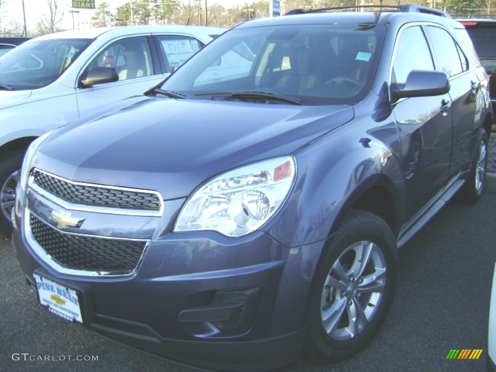 2013 Equinox LT - Atlantis Blue Metallic / Jet Black photo #1