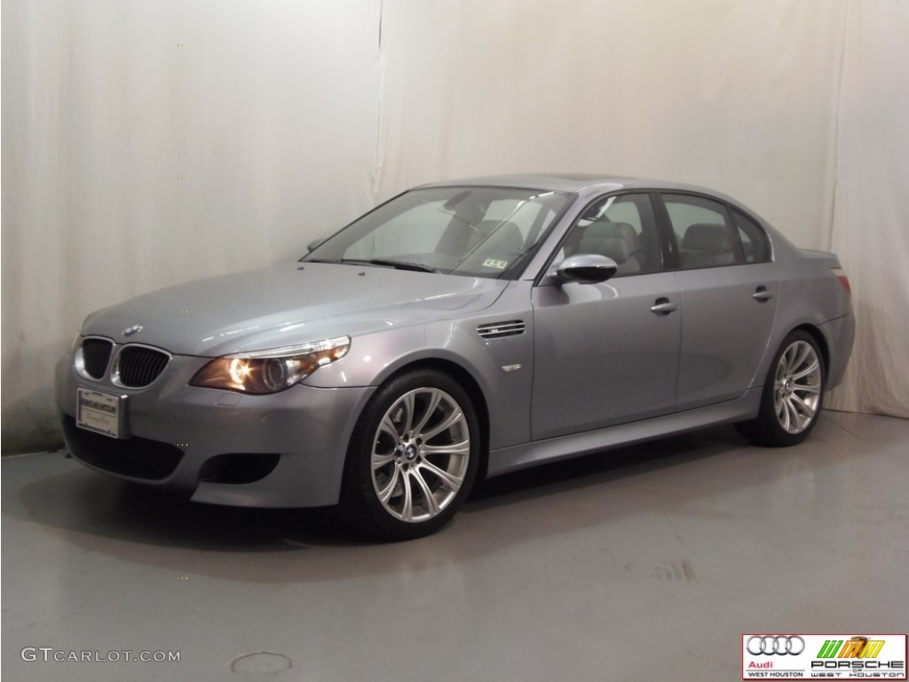 2007 M5 Sedan - Silver Gray Metallic / Silverstone photo #4