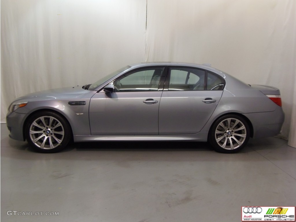 2007 M5 Sedan - Silver Gray Metallic / Silverstone photo #5