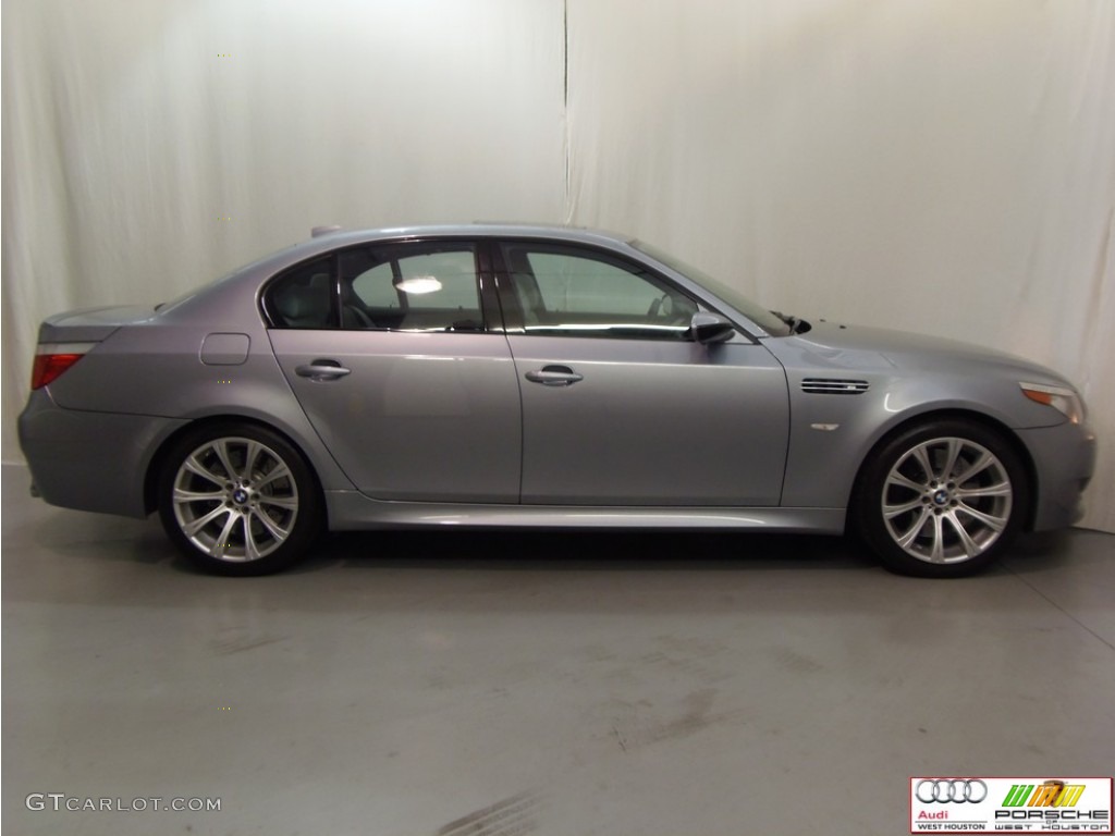 2007 M5 Sedan - Silver Gray Metallic / Silverstone photo #6