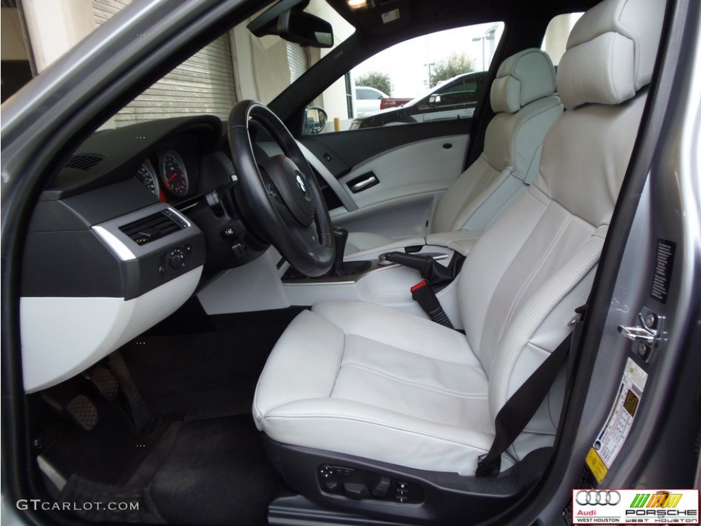 2007 M5 Sedan - Silver Gray Metallic / Silverstone photo #7