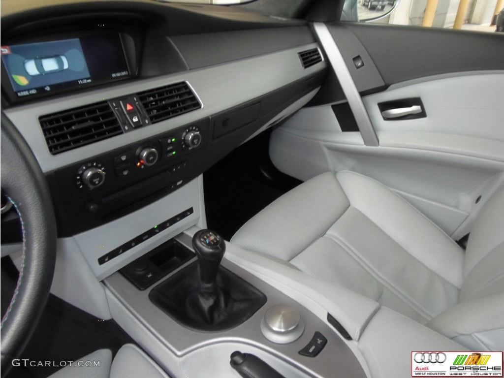 2007 M5 Sedan - Silver Gray Metallic / Silverstone photo #9