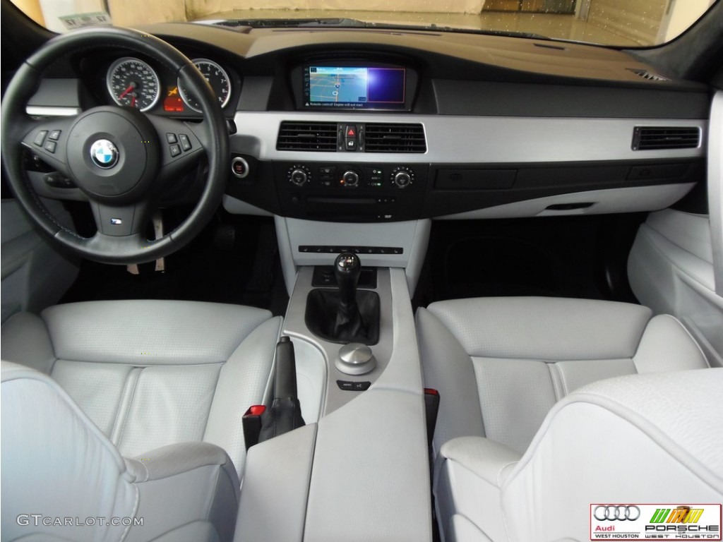 2007 M5 Sedan - Silver Gray Metallic / Silverstone photo #16