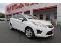 Oxford White 2011 Ford Fiesta SE Sedan