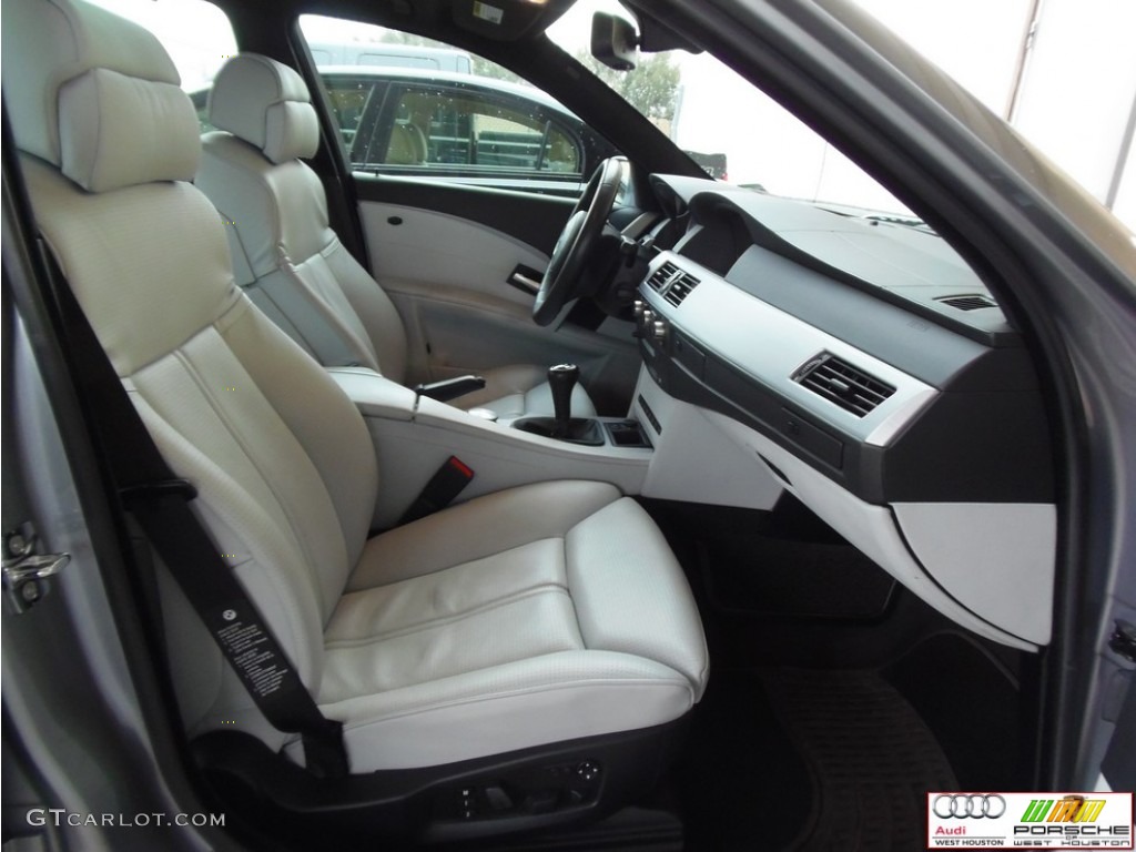 2007 M5 Sedan - Silver Gray Metallic / Silverstone photo #26