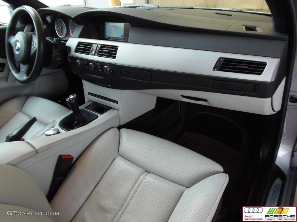 2007 M5 Sedan - Silver Gray Metallic / Silverstone photo #27