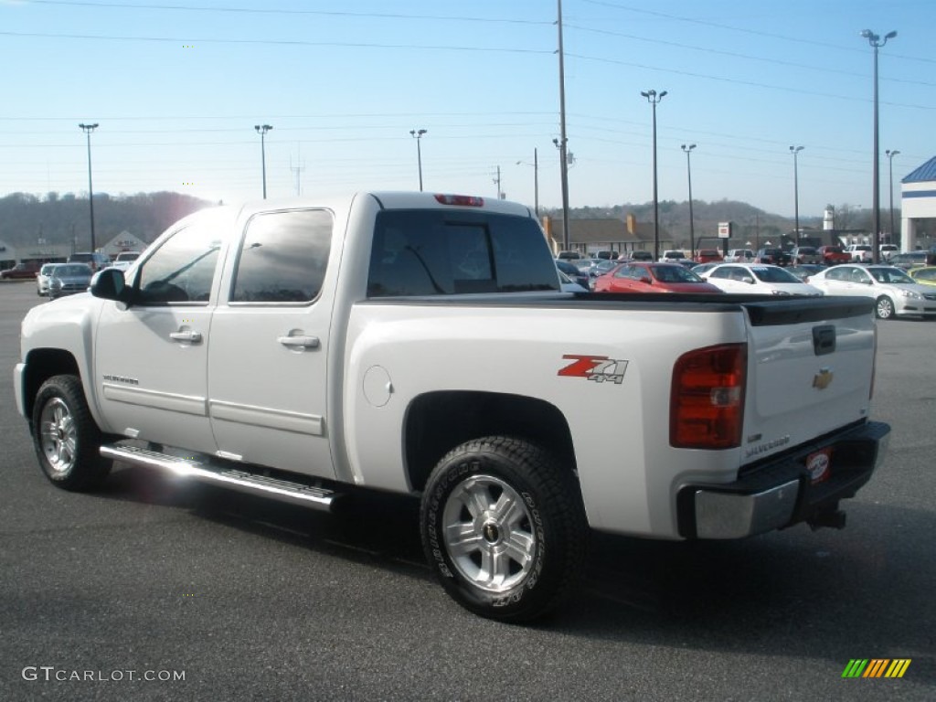 2012 Silverado 1500 LTZ Crew Cab 4x4 - Summit White / Ebony photo #12