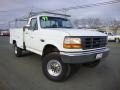 1997 Oxford White Ford F350 XL Regular Cab 4x4  photo #1