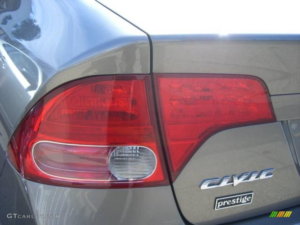 2006 Civic EX Sedan - Galaxy Gray Metallic / Gray photo #33