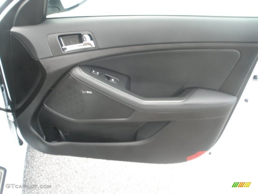 2012 Optima SX - Snow White Pearl / Black photo #27