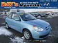 Ice Blue 2011 Hyundai Accent GS 3 Door