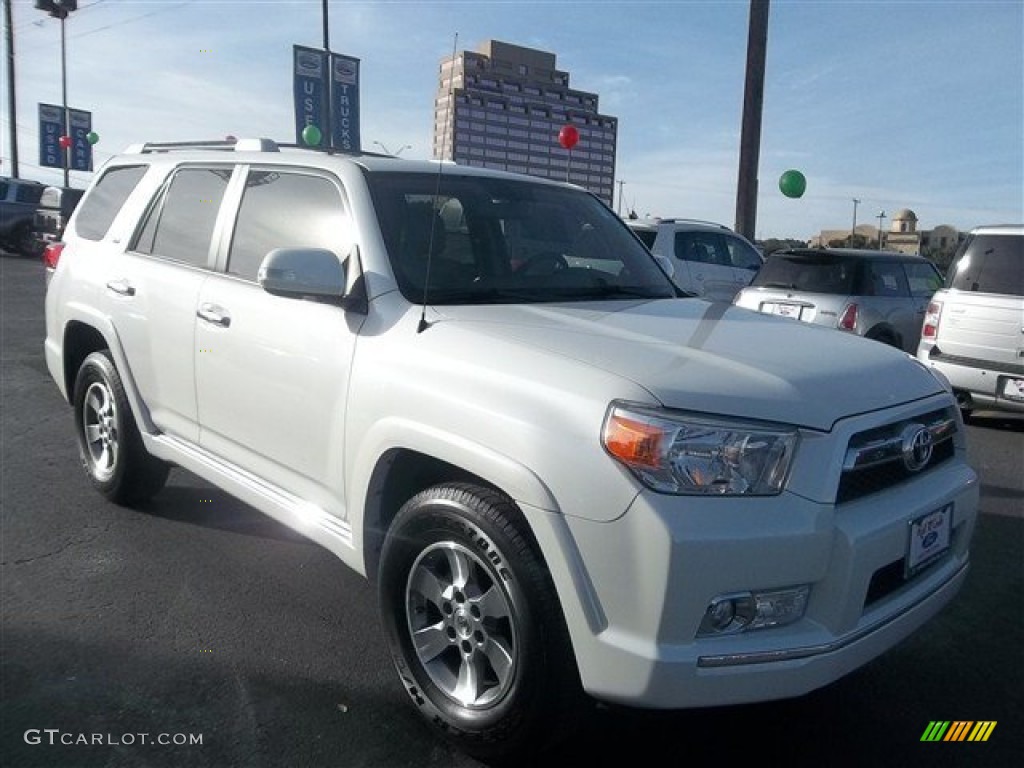 2011 4Runner Limited - Blizzard White Pearl / Sand Beige Leather photo #1