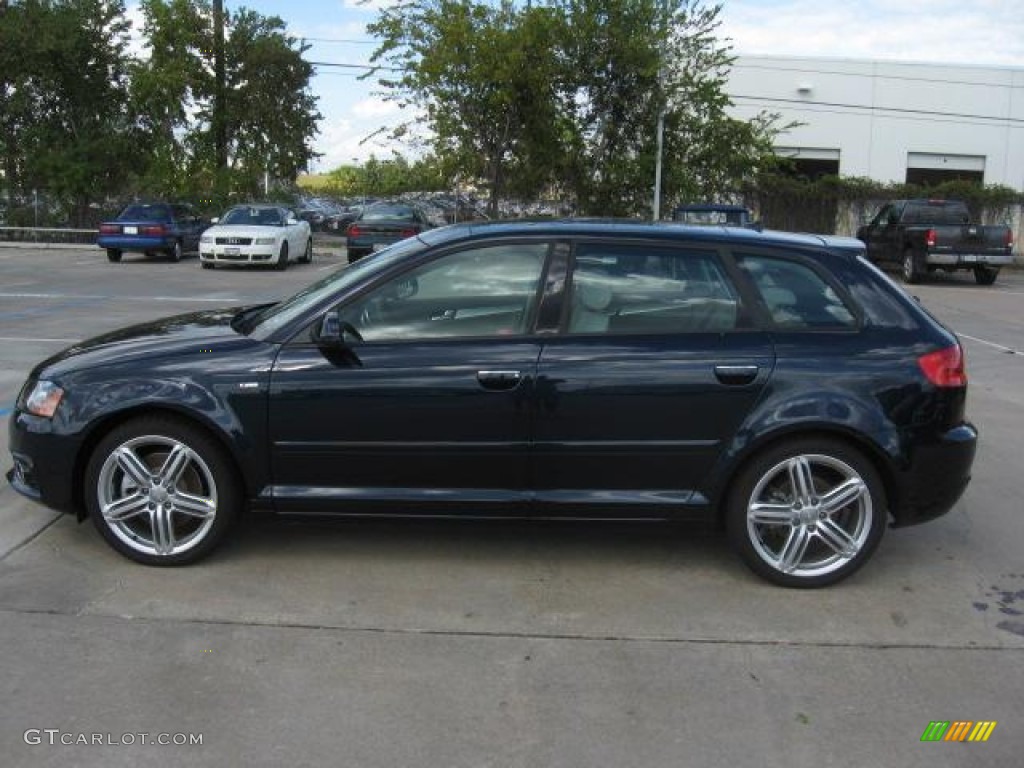 Deep Sea Blue Pearl Effect 2011 Audi A3 2.0 TFSI quattro Exterior Photo #75420960