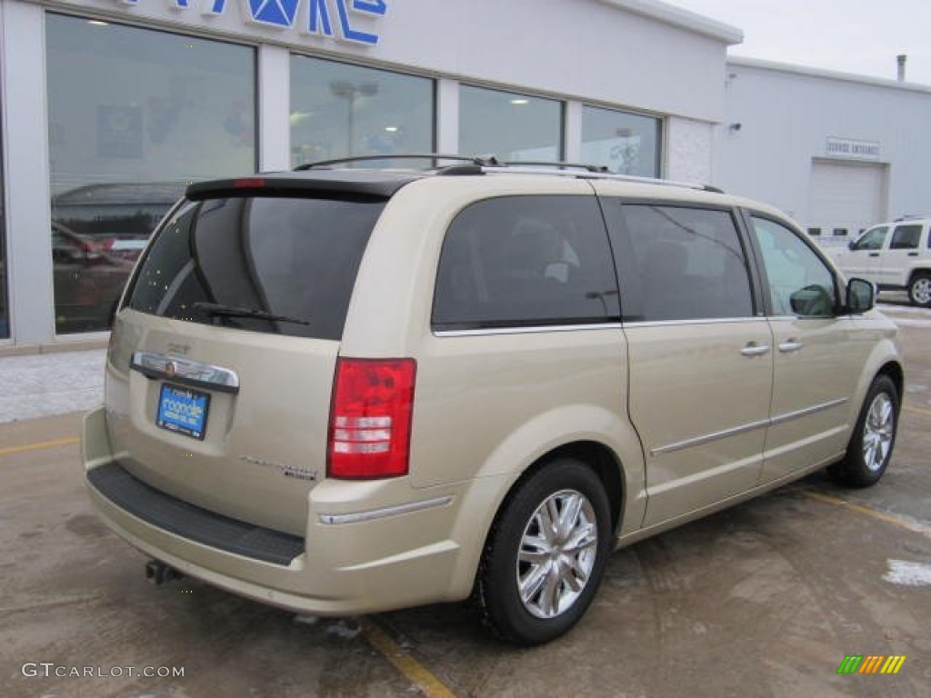 2010 Town & Country Limited - White Gold / Medium Pebble Beige/Cream photo #16