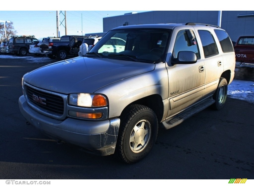 2004 Yukon SLE 4x4 - Silver Birch Metallic / Neutral/Shale photo #4