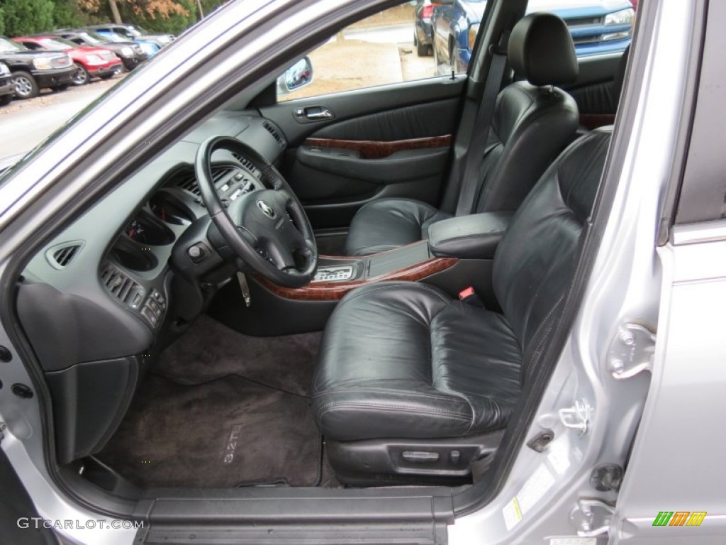 Ebony Interior 2003 Acura TL 3.2 Photo #75421977