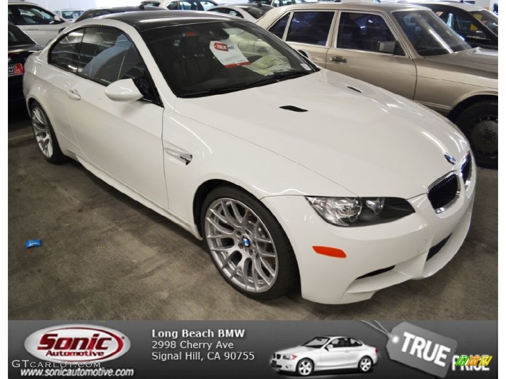 2013 M3 Coupe - Alpine White / Fox Red/Black photo #1