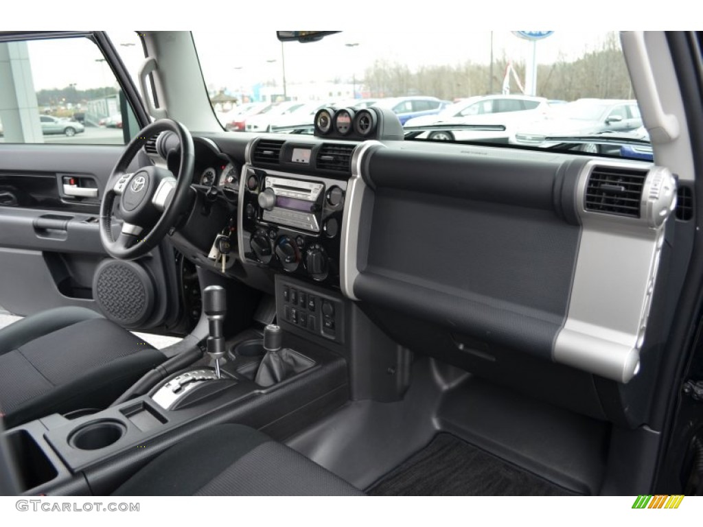 2010 Toyota FJ Cruiser 4WD Dark Charcoal Dashboard Photo #75422244